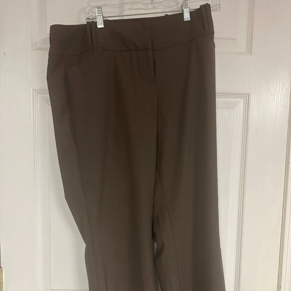 The Limited Cassidy Fit Pant Dress Pants - Heather Brown - 12 short